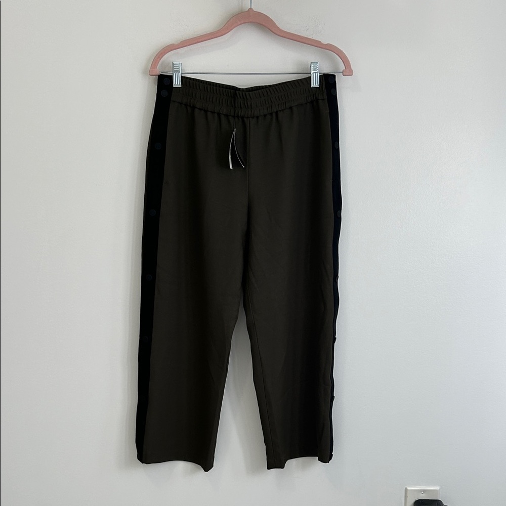 James Perse Estilo Pull On Tuxedo Stripe Break Away Pants